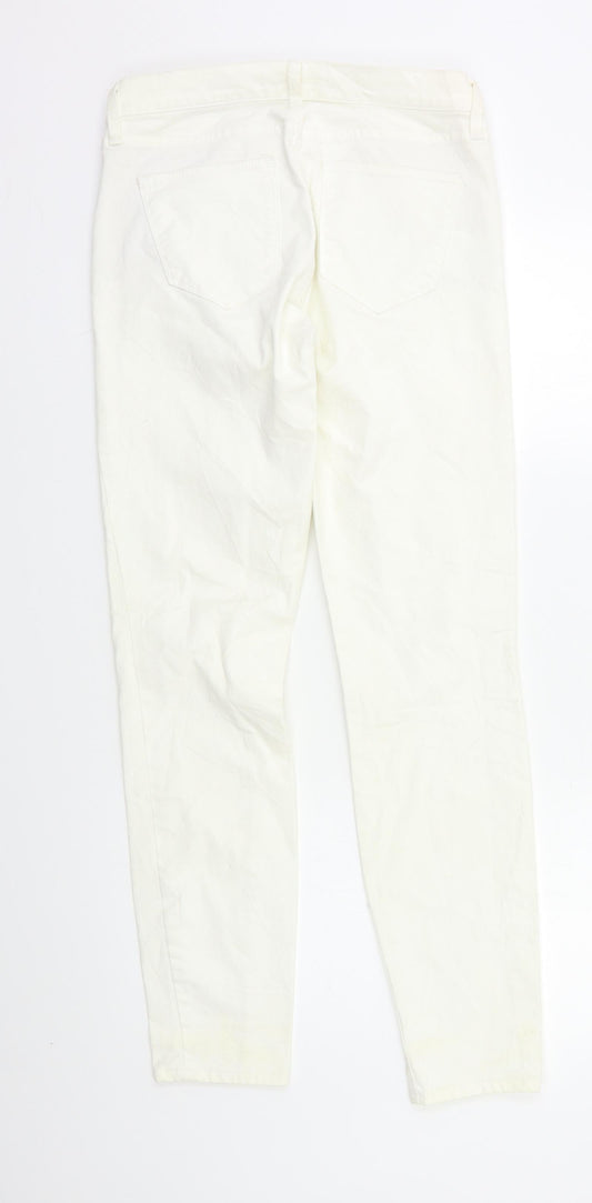 Gap Womens White   Skinny Jeans Size S L28 in