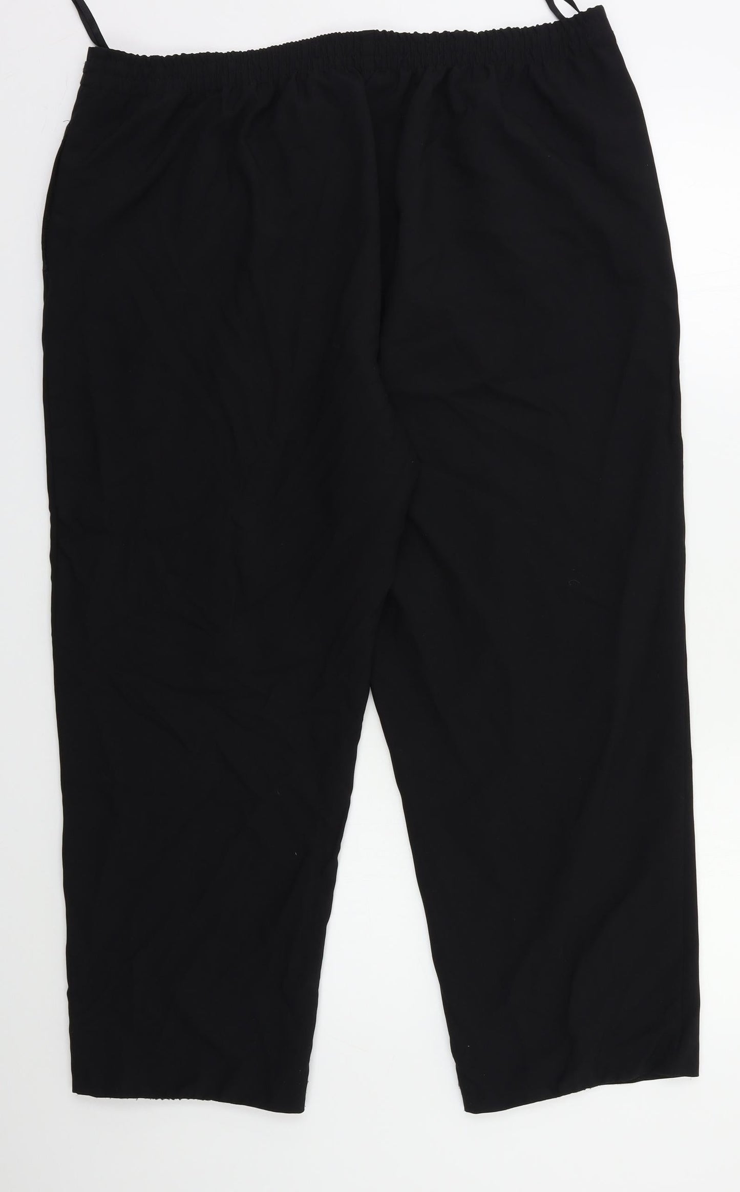Bm Collection Womens Black   Dress Pants Trousers Size 18 L23 in