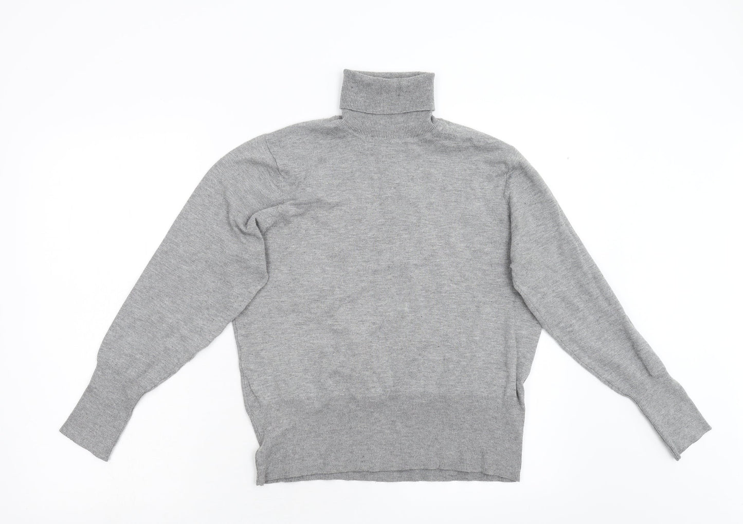 Womens UK Size XL Mia Moda Grey Pullover Jumper