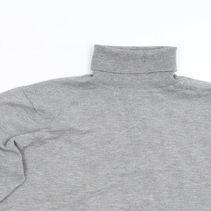 Womens UK Size XL Mia Moda Grey Pullover Jumper