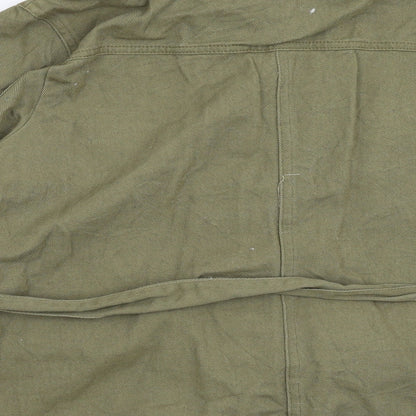 Primark Womens Green  Denim Jacket  Size XS