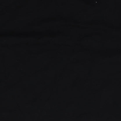 Primark Womens Black   Basic Polo Size S  - cropped