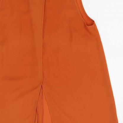 F&F Womens Orange   Basic Blouse Size 12