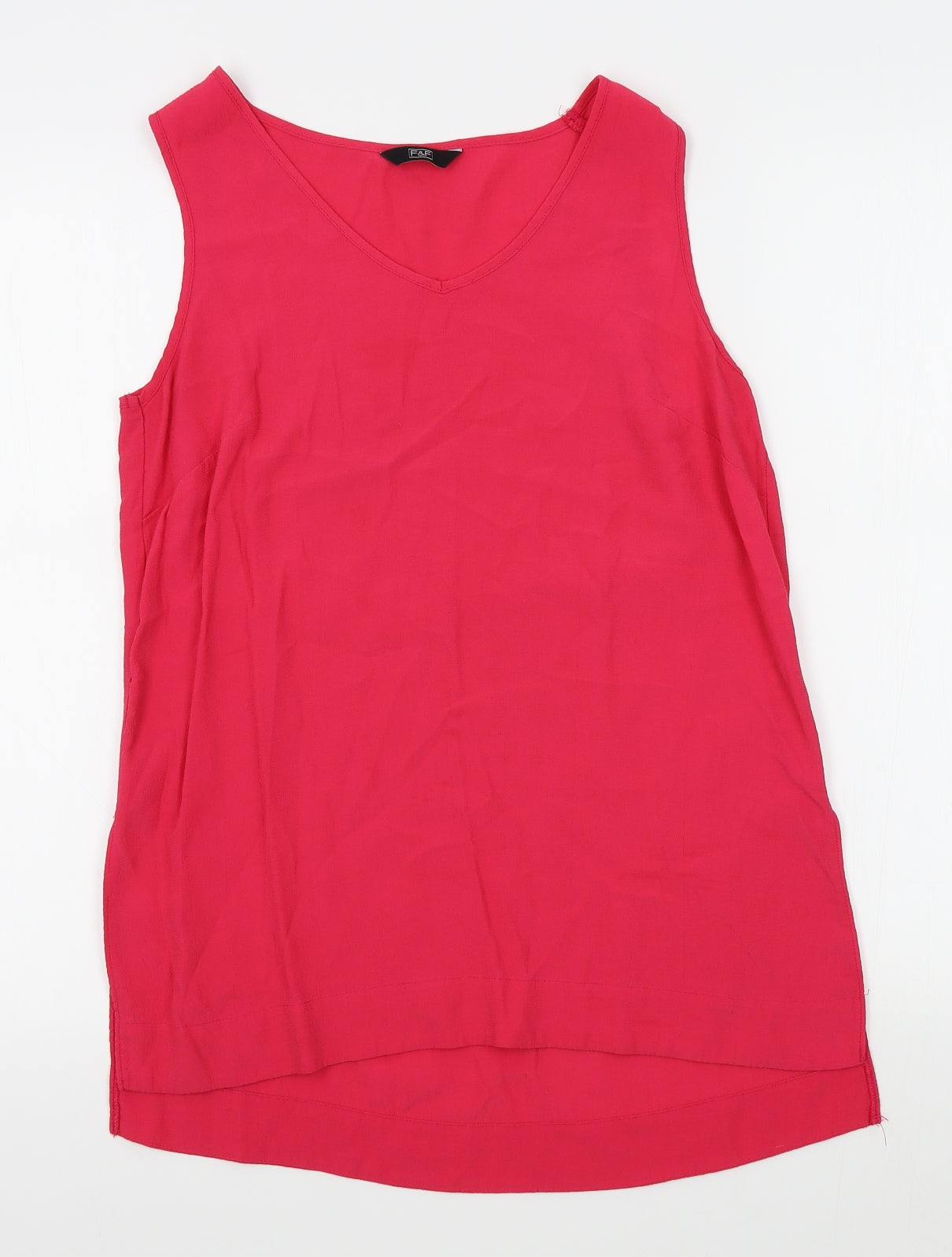 F&F Womens Pink   Basic Blouse Size 10