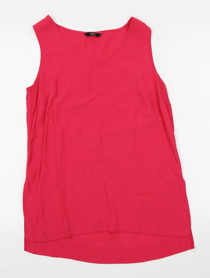 F&F Womens Pink   Basic Blouse Size 10