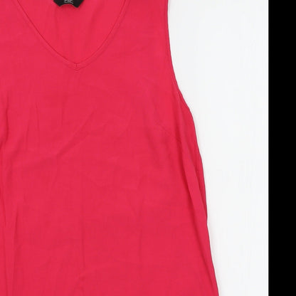 F&F Womens Pink   Basic Blouse Size 10