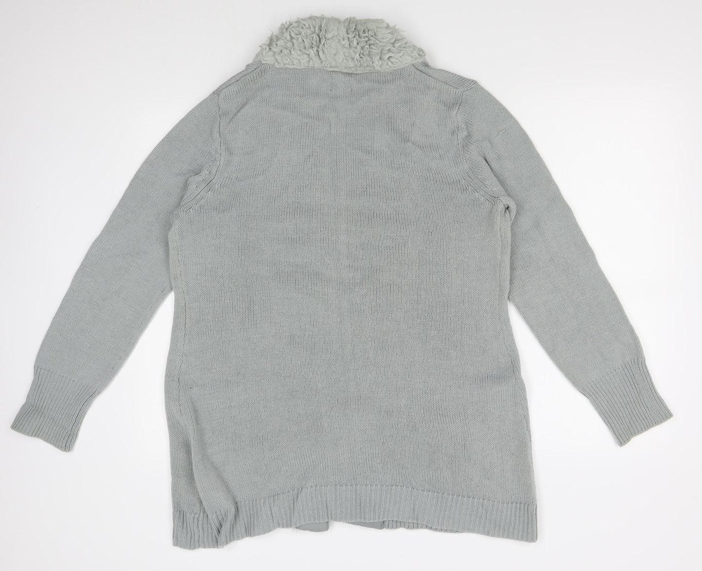 b. you Womens Grey   Cardigan Jumper Size 10