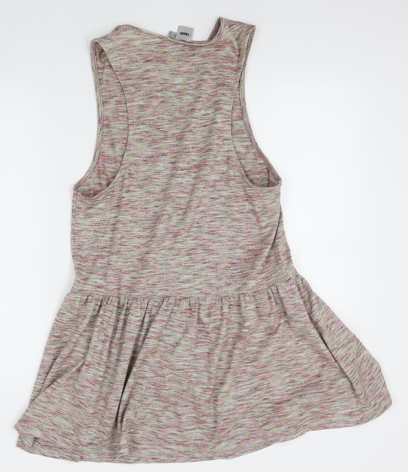 ASOS Womens Multicoloured   A-Line  Size 10