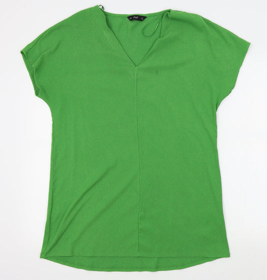 F&F Womens Green   Pullover Jumper Size 12