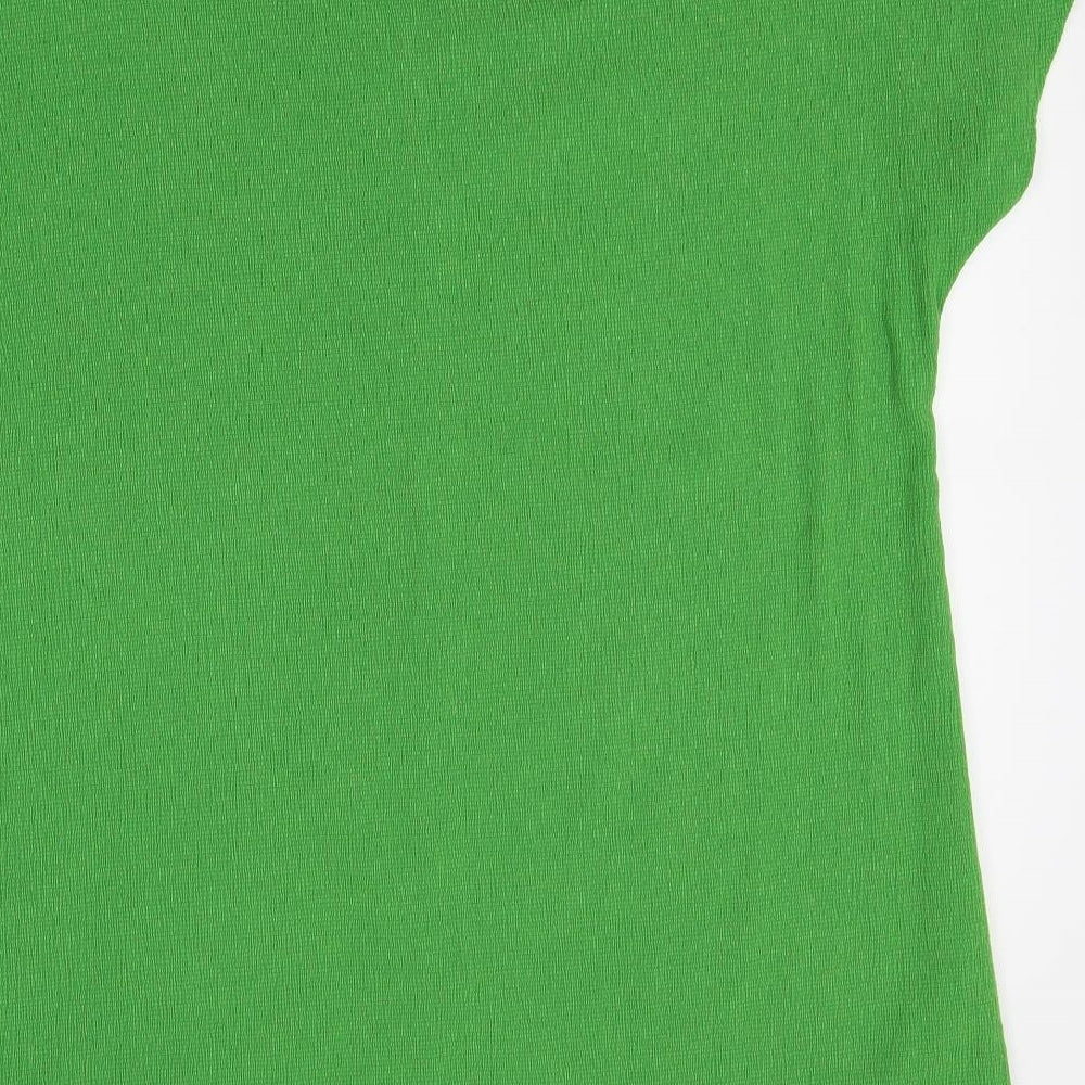 Womens UK Size 12 F&F Green Pullover Jumper