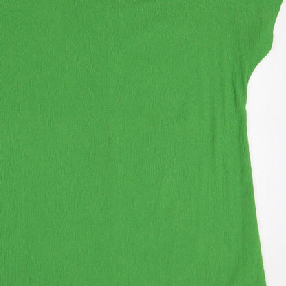 Womens UK Size 12 F&F Green Pullover Jumper