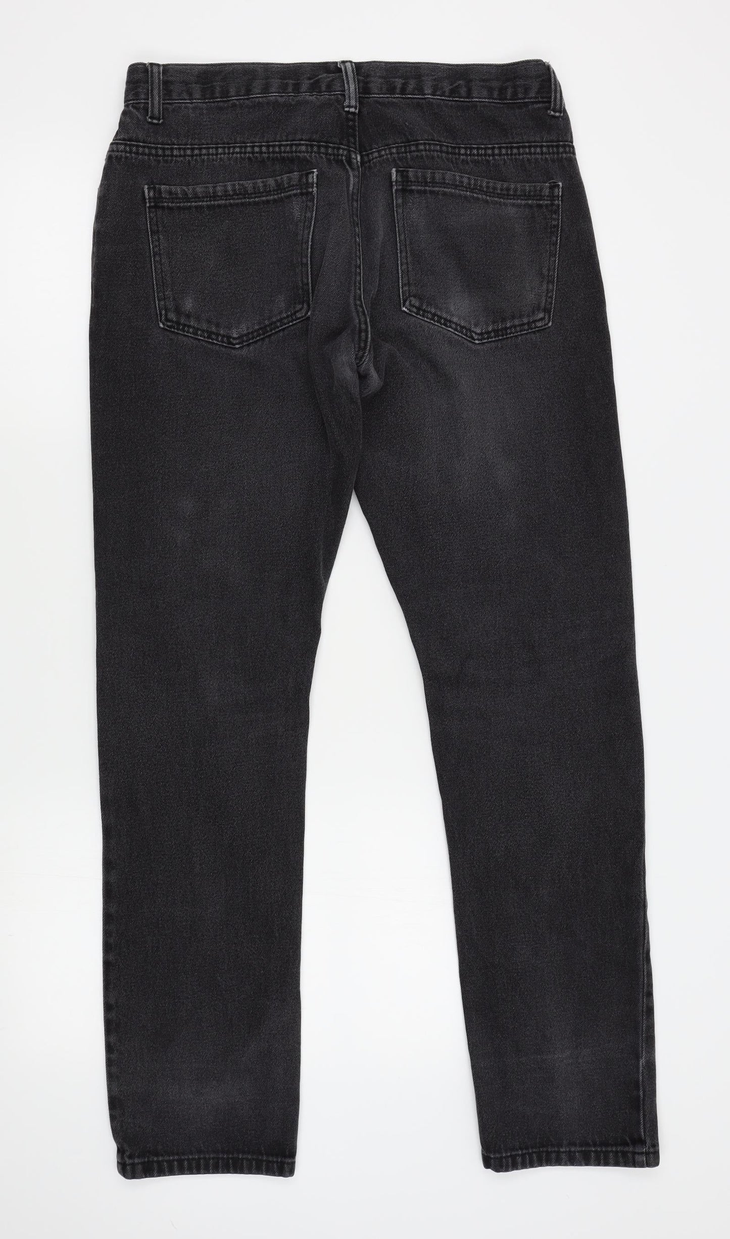 Denim co Womens Grey   Straight Jeans Size 32 L30 in