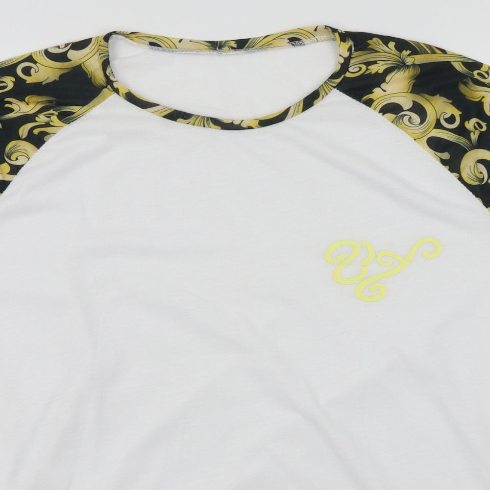 Preworn Mens White    T-Shirt Size XL