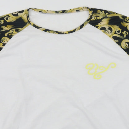 Preworn Mens White    T-Shirt Size XL