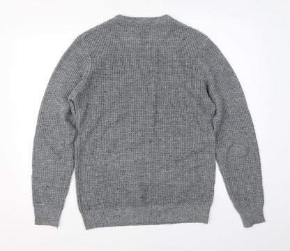 Cedar Wood State Mens Grey  Knit Pullover Jumper Size XS