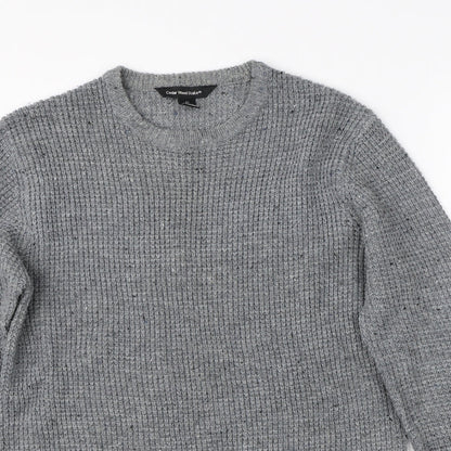 Cedar Wood State Mens Grey  Knit Pullover Jumper Size XS