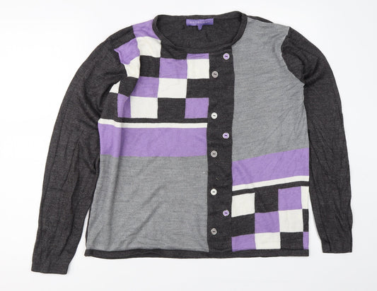 Autonomy Womens Grey   Pullover Jumper Size L