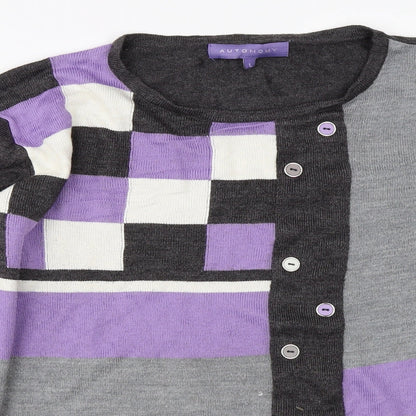 Autonomy Womens Grey   Pullover Jumper Size L