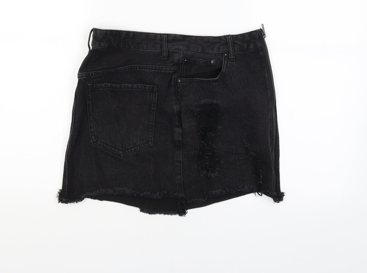 FOREVER 21 Womens Black   Mini Skirt Size 28