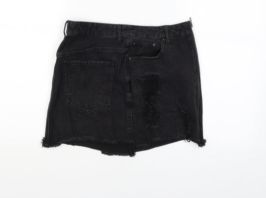 FOREVER 21 Womens Black   Mini Skirt Size 28