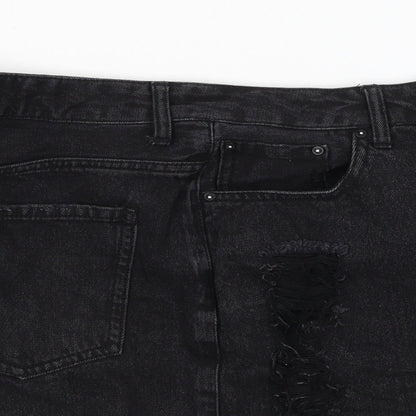 FOREVER 21 Womens Black   Mini Skirt Size 28