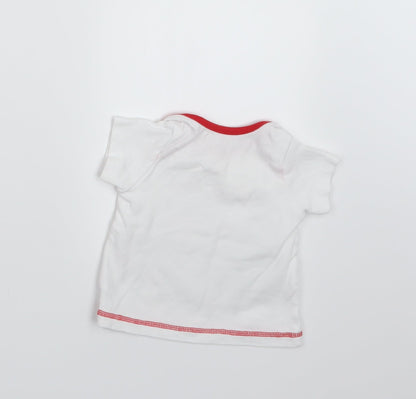 George Girls White   Dress Set Outfit/Set Size 6-9 Months
