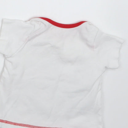 George Girls White   Dress Set Outfit/Set Size 6-9 Months