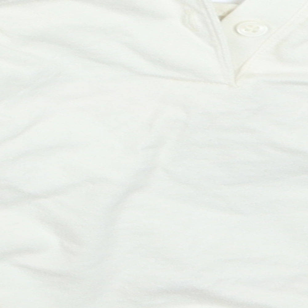 Mini Club Girls Ivory   Basic T-Shirt Size 6-9 Months