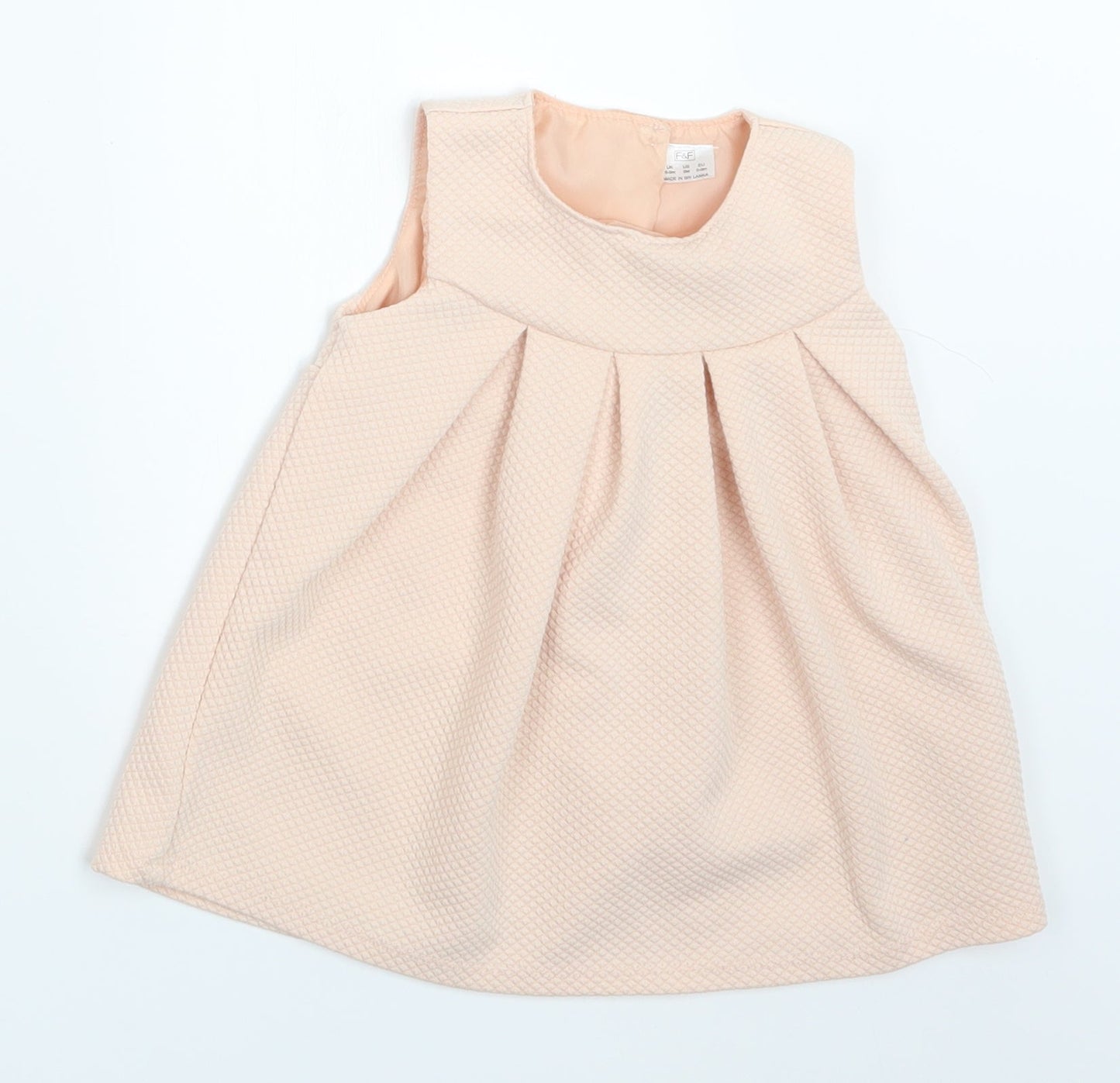 F&F Girls Pink   A-Line  Size 6-9 Months