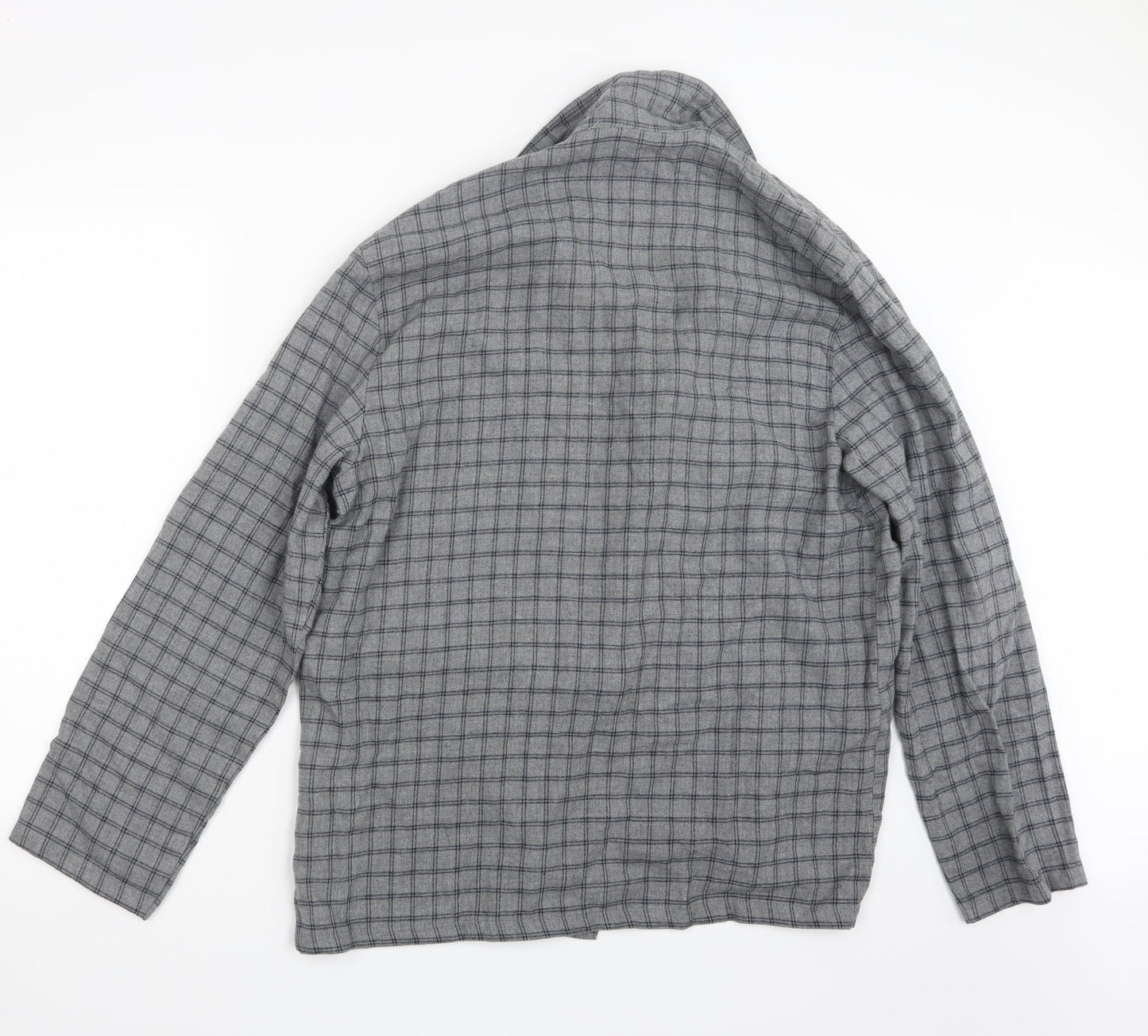 George Mens Clear    Button-Up Size M