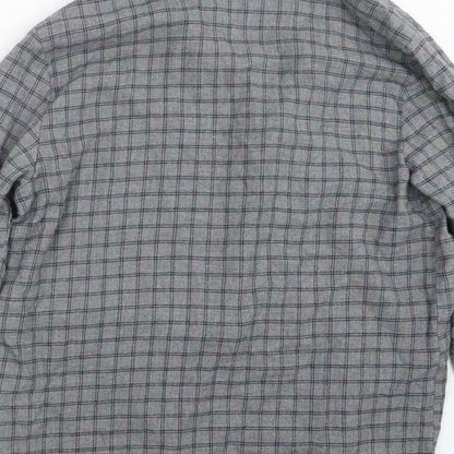 George Mens Clear    Button-Up Size M