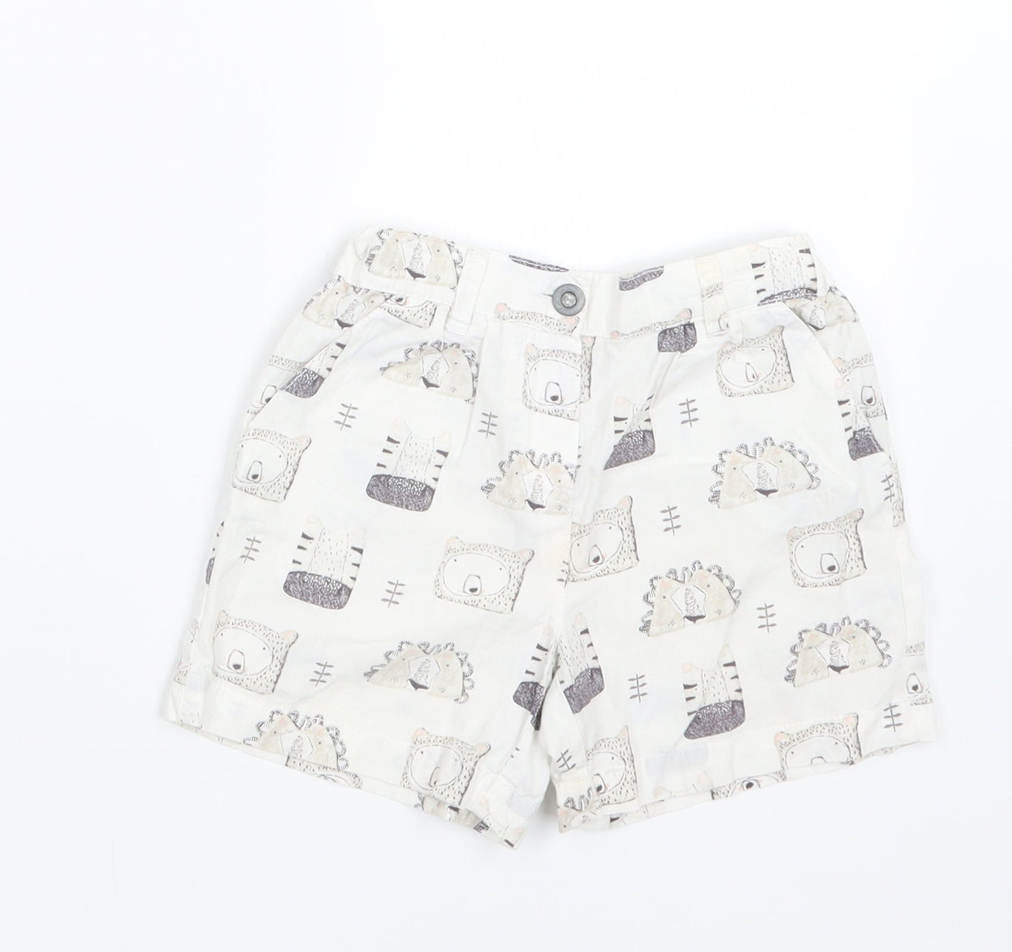 NEXT Girls  Geometric  Cropped Trousers Size 2-3 Years