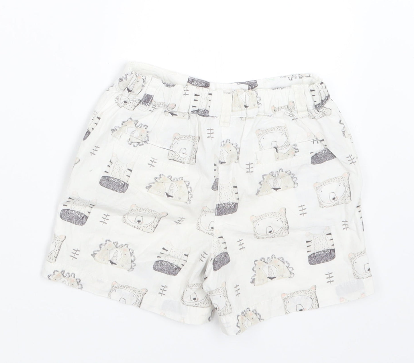 NEXT Girls  Geometric  Cropped Trousers Size 2-3 Years