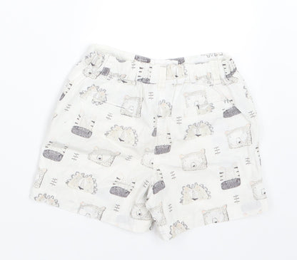 NEXT Girls  Geometric  Cropped Trousers Size 2-3 Years