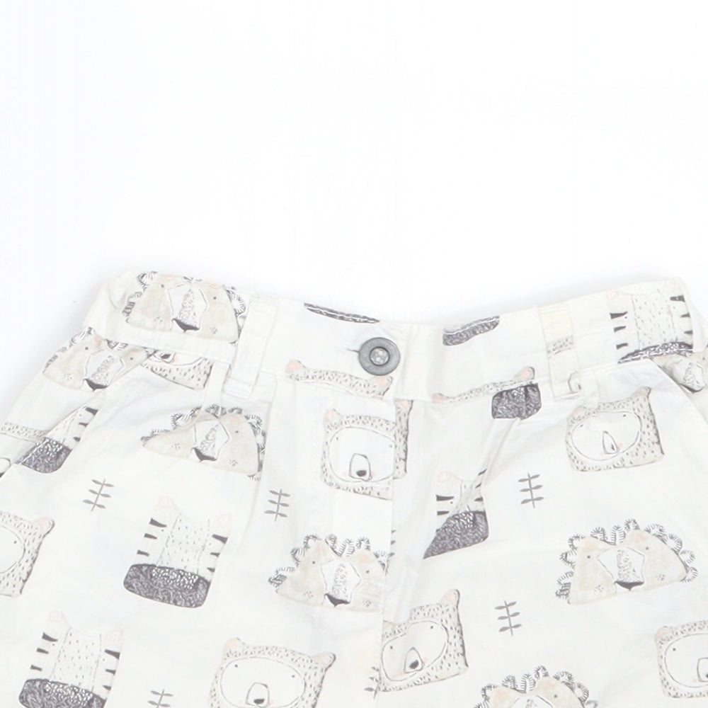 NEXT Girls  Geometric  Cropped Trousers Size 2-3 Years