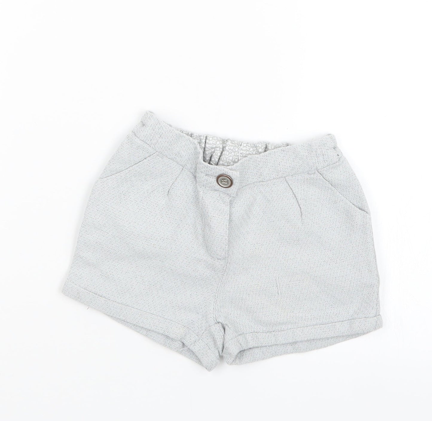 NEXT Girls Grey   Cropped Trousers Size 2-3 Years
