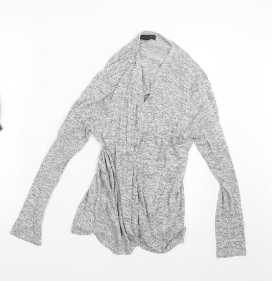 Womens UK Size 10 Atmosphere Grey Cardigan Jumper