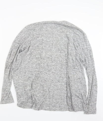 Womens UK Size 10 Atmosphere Grey Cardigan Jumper