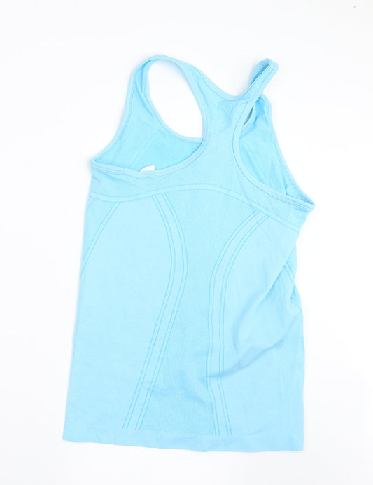 Athletic Works Womens Blue   Basic Tank Size S