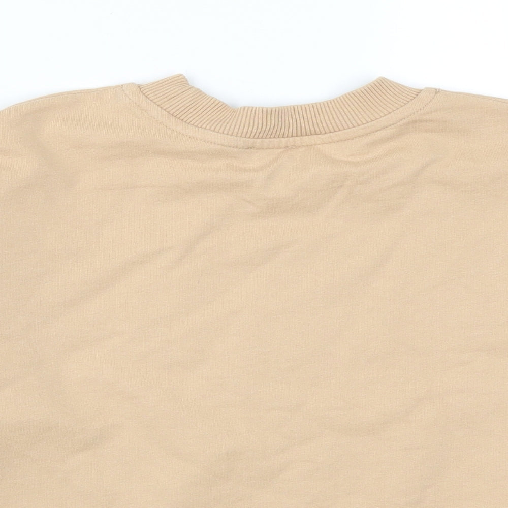 River Island Girls Beige   Pullover Sweatshirt Size 11-12 Years  - Studio Couture Paris