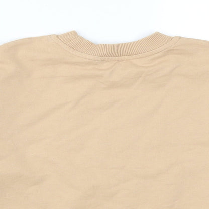 River Island Girls Beige   Pullover Sweatshirt Size 11-12 Years  - Studio Couture Paris