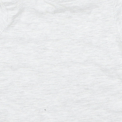 F&F Girls Grey   Basic T-Shirt Size 0-3 Months  - Together Forever