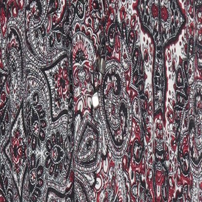 Amosphere Womens Red Paisley  Trousers  Size 8 L26 in