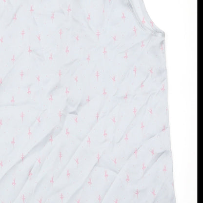 En Garde Womens Grey   Top Pyjama Set Size 12  - Ballerinas