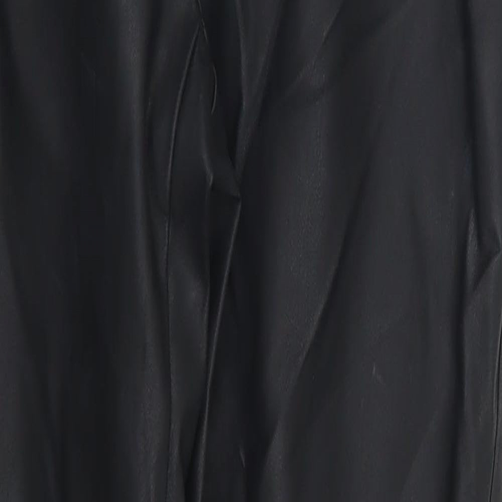 New Look Womens Black   Trousers  Size 10 L28 in
