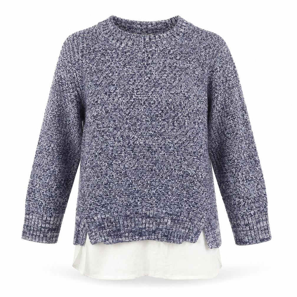 Womens UK Size 10 H&M Blue Pullover Jumper