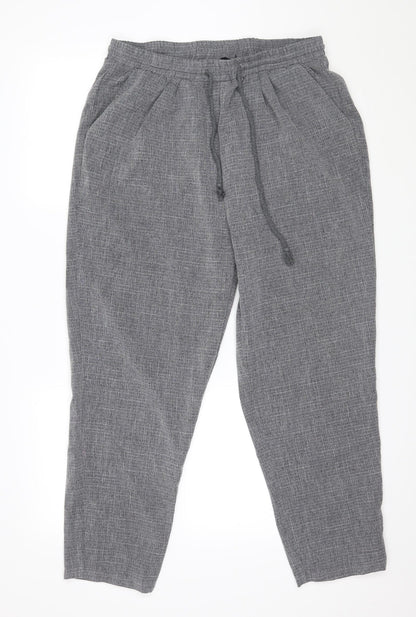 Womens UK Size 14 PRETTYLITTLETHING Regular Fit  Blue Trousers