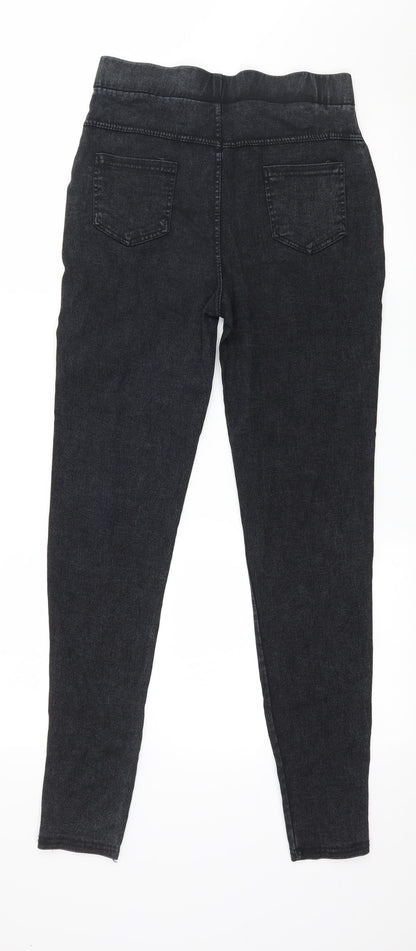 Womens UK Size L Preworn Regular Fit Jegging Blue Jeans