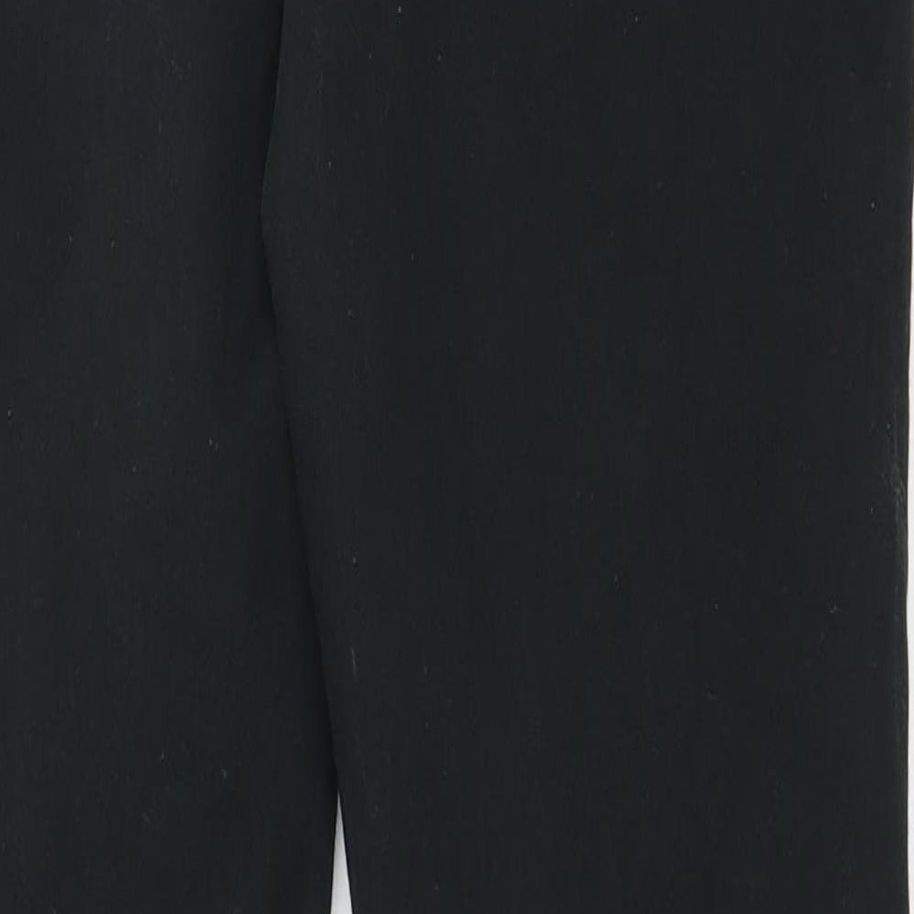 Preworn Womens Black  Denim Skinny Jeans Size 26 in L27 in