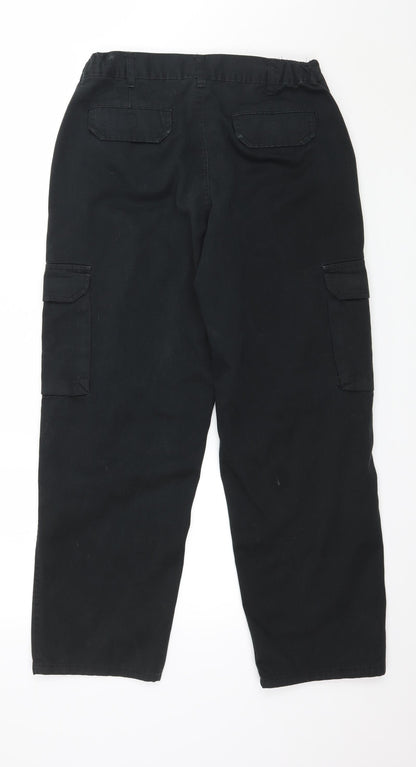 Warrior Womens Black   Trousers  Size 12 L27 in